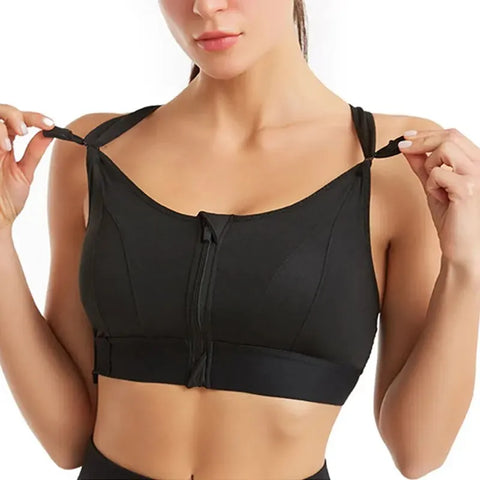 ( Pack Of 3 ) Ultimate Sports Front Zip Open Bra